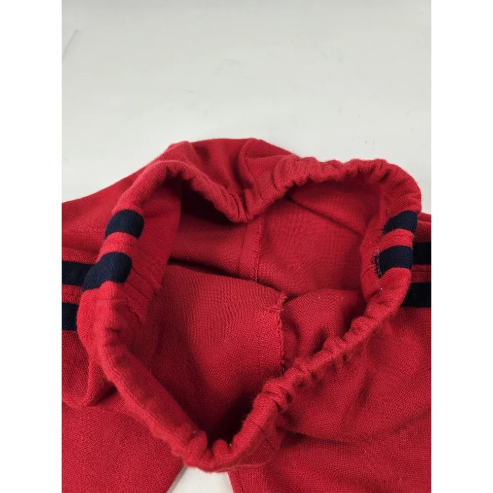 Vintage Track Pants Zip Legs Size 22X26 Red‎ 80s Basketball Track School College